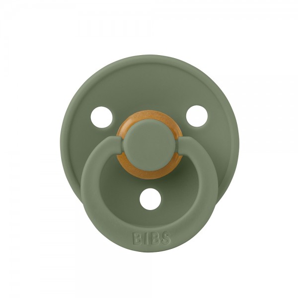 Cоска-пустышка BIBS Colour Latex 6-18 месяцев цвет: pine 200315