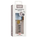 Антиколиковая бутылочка для кормления стеклянная 110 мл Bibs Baby Bottle Complete Set цвет: baby blue /небесный 5013231