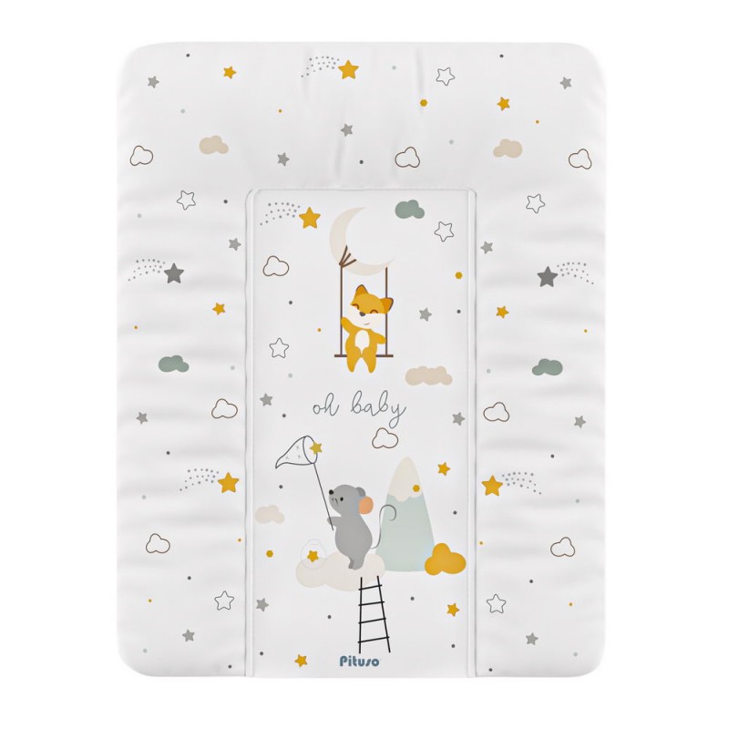 Матрас для пеленания мягкий Зверята 72*52 см 4210-50