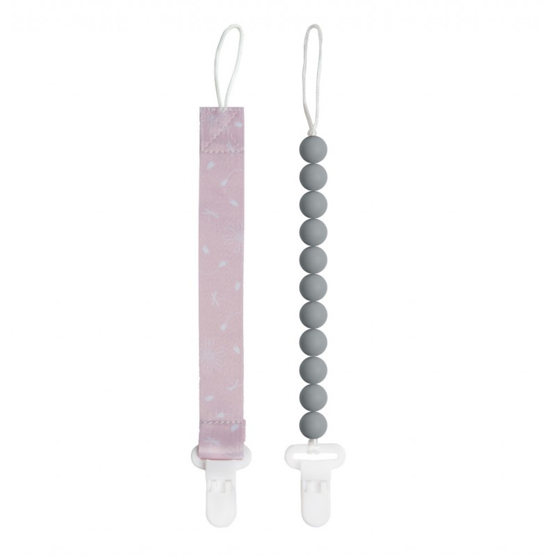 Набор держателей для пустышки 2 шт Paomma цвет: Zephir / Light grey PCL11514