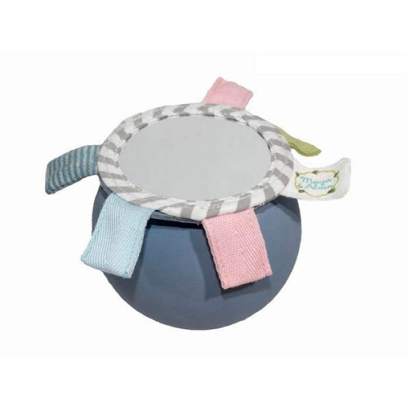 Развивающий мяч из натурального каучука с мягким зеркалом " Слоник Alvin" Meiya & Alvin 78317 Развивающий мяч из натурального каучука с мягким зеркалом " Слоник Alvin" Meiya & Alvin 78317