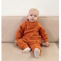 Флисовый костюм Cute 74-80 см цвет: светлый кирпичный 1555-171