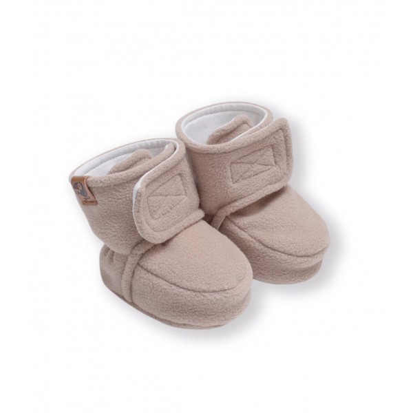 Пинетки из флиса Cute 0-3 месяца цвет: теплый беж  2200-122