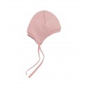 Шапочка утепленная из футера 38-42 см цвет: пудра 2632-01
