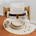 Набор тарелок с крышкой BIBS Dinner Set 2 шт цвет: vanilla 4320245