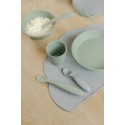 Набор тарелок с крышкой BIBS Dinner Set 2 шт цвет: vanilla 4320245