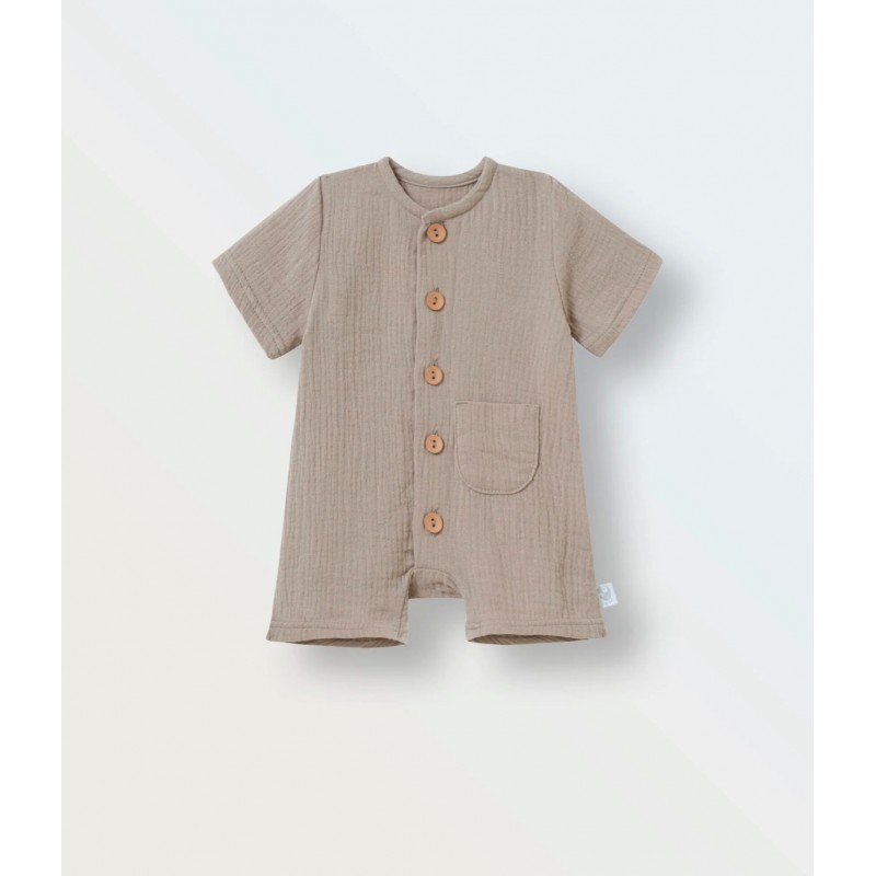 Песочник детский из муслина 68-74 см цвет: натуральный 1301-96