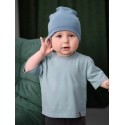 Шапочка из кулирки 38-40 см цвет: светло-синий 1534-73