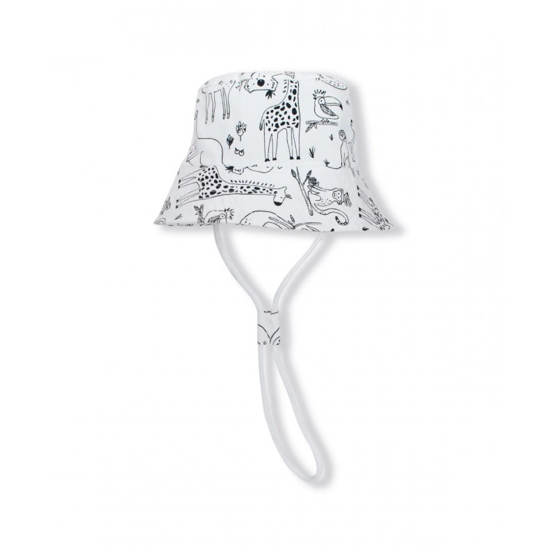 Панамка детская со шнурком 44-46 см цвет: зверята 6072-45