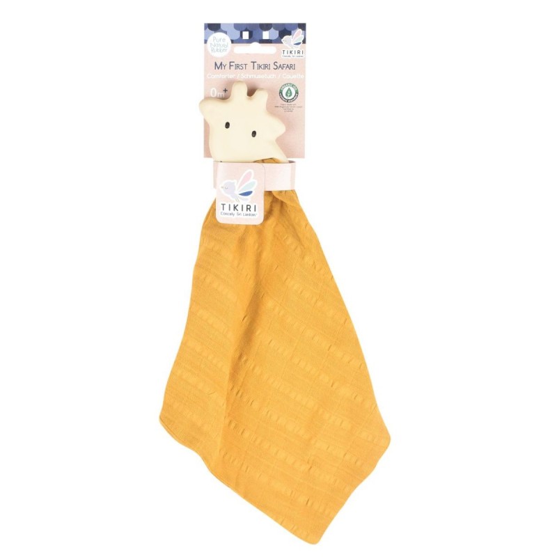 Игрушка-комфортер с прорезывателем из натурального каучука Tikiri " Жираф" 97008 Игрушка-комфортер с прорезывателем из натурального каучука Tikiri " Жираф" 97008
