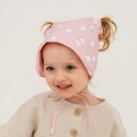 Косынка детская на завязках 44 размер Buba Kids цвет: нежно-розовый BKPANAMA301