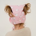 Косынка детская на завязках 44 размер Buba Kids цвет: нежно-розовый BKPANAMA301