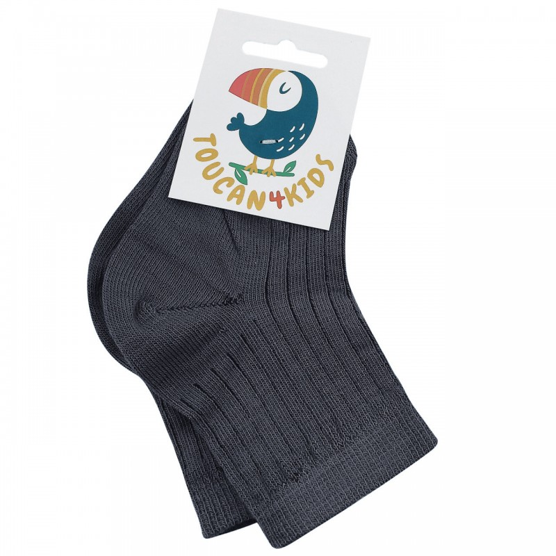 Носки детские Simple 10 см 3-6 месяцев цвет: графит 500-53 Носки детские Simple 10 см 3-6 месяцев цвет: графит 500-53