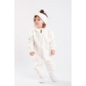 Комбинезон из футера с начесом Toucan 74 см цвет: экрю 1633-02