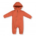 Комбинезон из футера с начесом Toucan 80 см цвет: кирпичный 1633-105