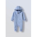 Комбинезон из футера с начесом Toucan 86 см цвет: голубой 1633-12