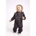 Комбинезон из футера с начесом Toucan 74 см цвет: графит 1633-53