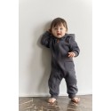 Комбинезон из футера с начесом Toucan 80 см цвет: графит 1633-53