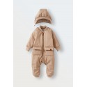 Комбинезон демисезонный Bloom 74-80 см цвет: бронза 165-55