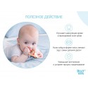 Универсальный прорезыватель BUNNY TEETHER цвет: шоколадный