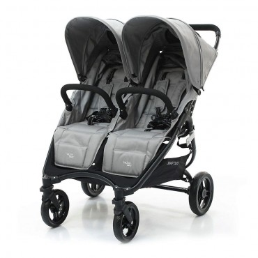 Коляска детская для двойни Valco Baby Snap Duo цвет: cool grey