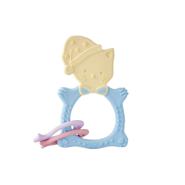 Универсальный прорезыватель MEOW TEETHER цвет: голубой