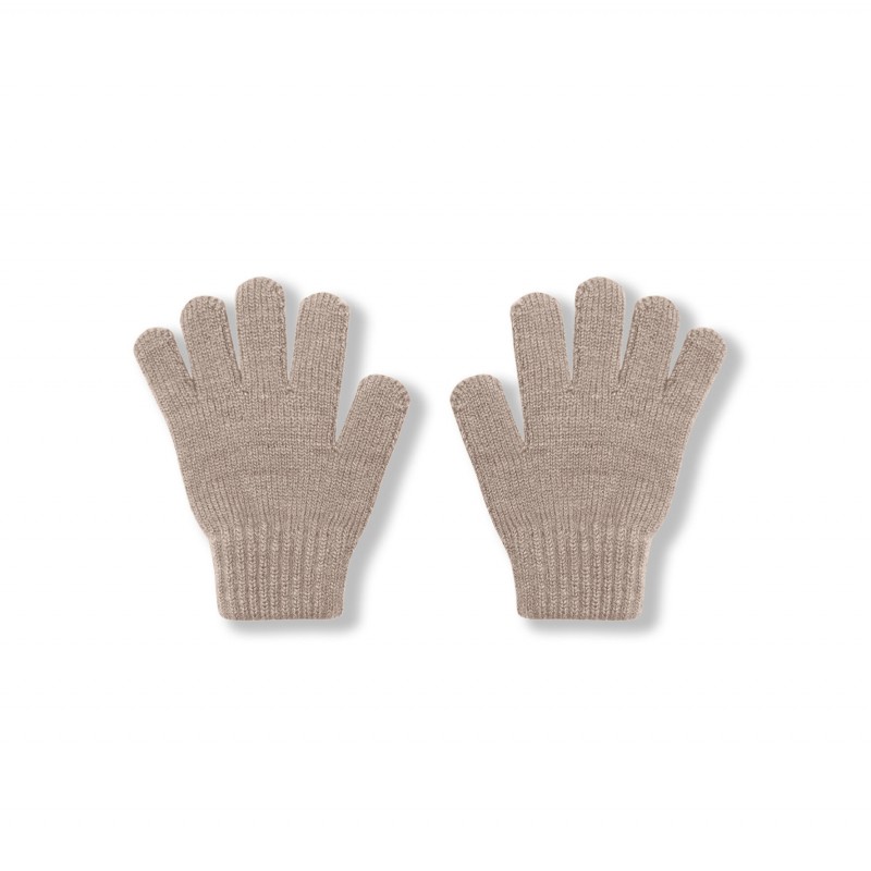 Перчатки детские вязаные S (1-2 года) цвет: теплый беж 3590-122