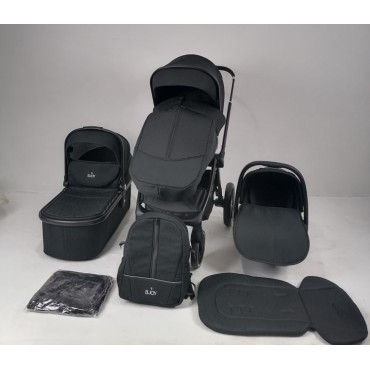 Коляска детская 3 в 1 Bjoy Orlando цвет: черный 57850
