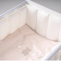 Защита фенс-бортик для детской кроватки Sateen Collection цвет: айвори ФБ-1.03.01 Защита фенс-бортик для детской кроватки Sateen Collection цвет: айвори ФБ-1.03.01