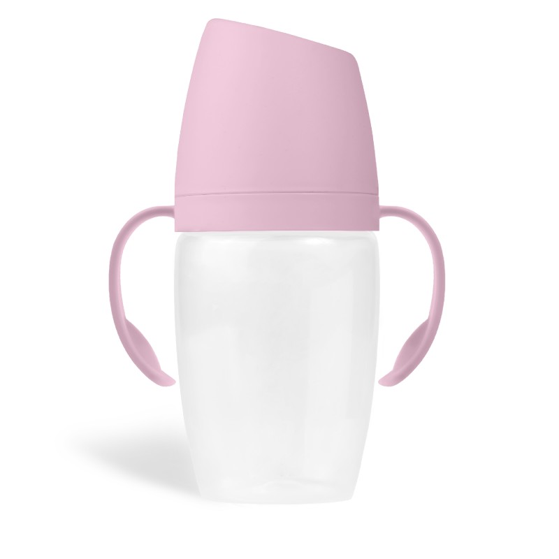 Пластиковая бутылочка с ручками Paomma 240 мл цвет: Zephyr PBH214