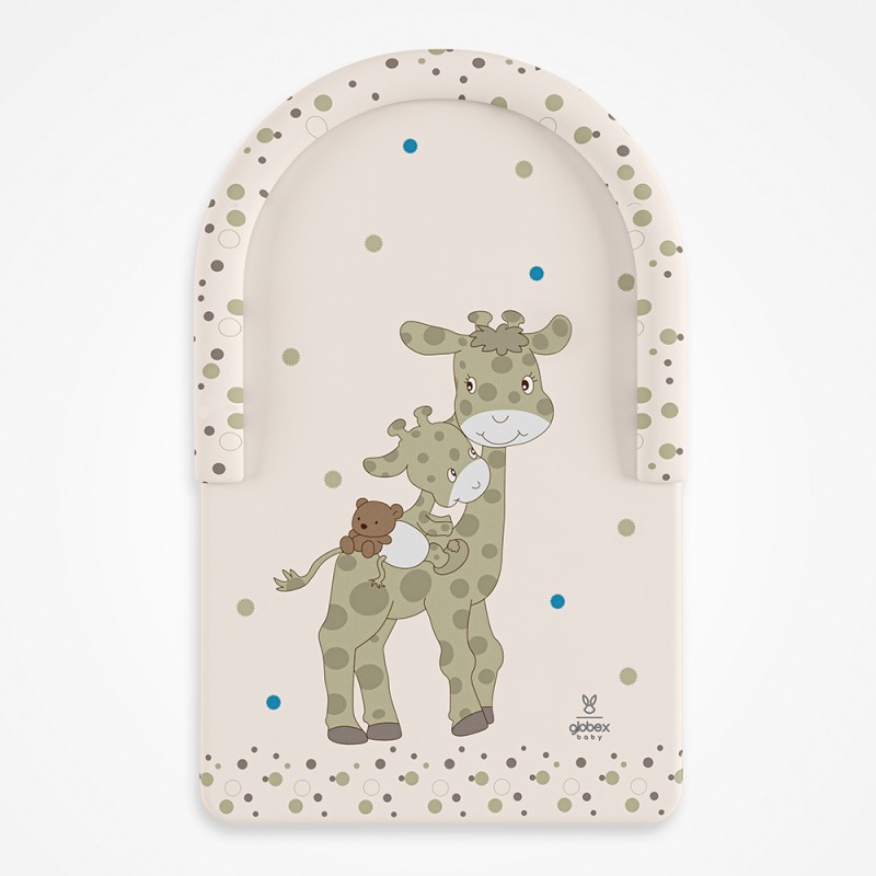 Доска пеленальная 80 х 50 см Комфорт цвет: жираф бежевый 4205/2