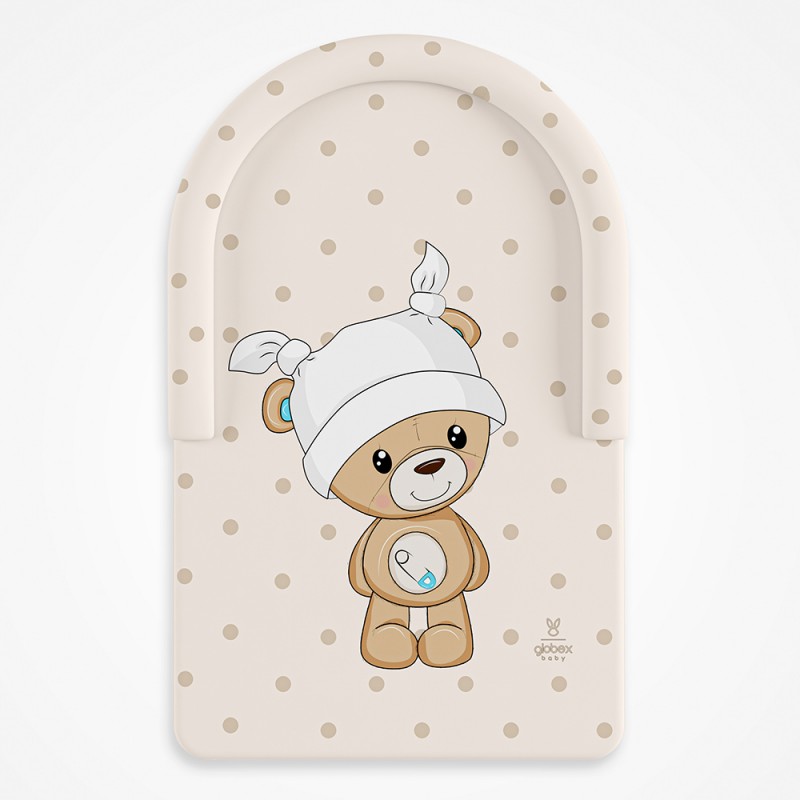 Доска пеленальная 80 х 50 см Комфорт цвет: мишка в платке 4205/5