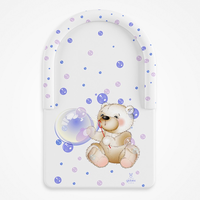 Доска пеленальная 80 х 50 см Комфорт цвет: мишка пузыри 4205/7