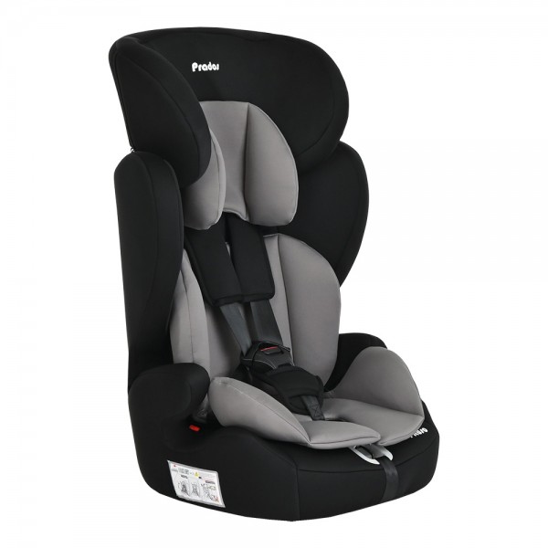 Автокресло детское 9-36 кг Pituso Prados цвет: черно-Серый R501-Black Grey