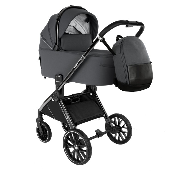 Коляска детская 3 в 1 Pituso Mayla Luxury цвет: dark grey LXR/999