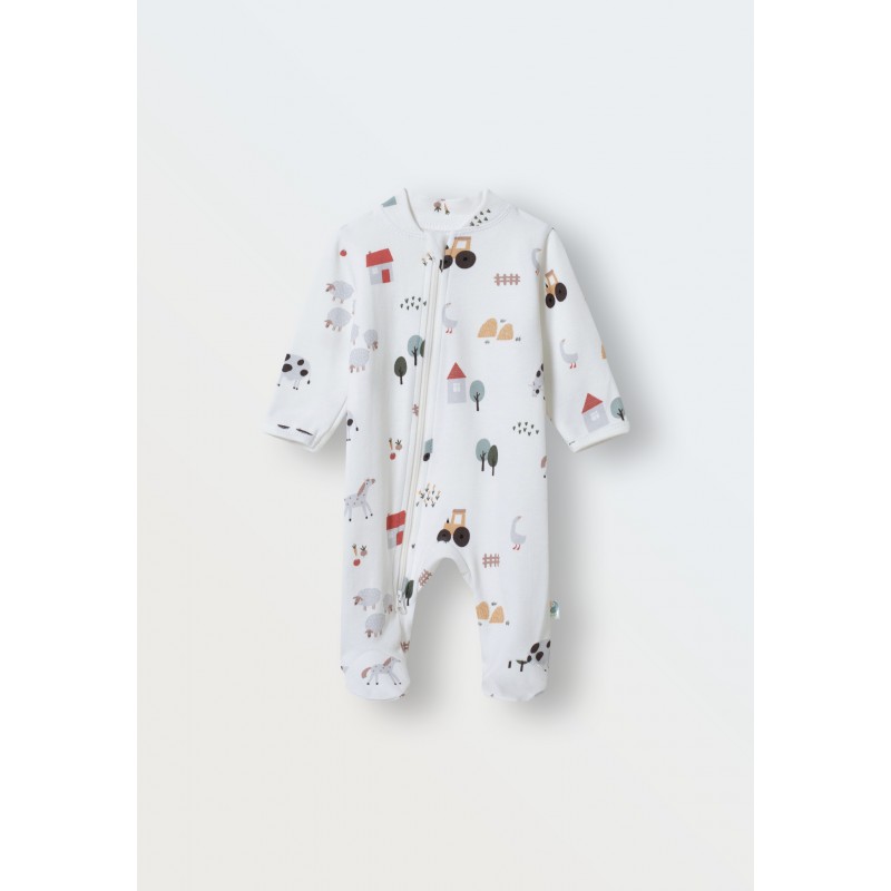 Слип на молнии 62 см цвет: ферма 1400-296