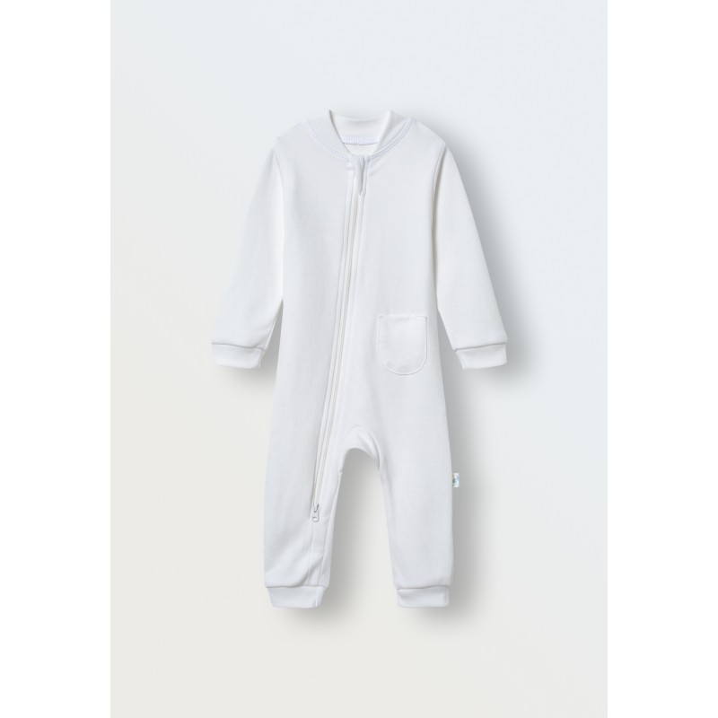 Слип на молнии с манжетами 68 см цвет: экрю 1430-02