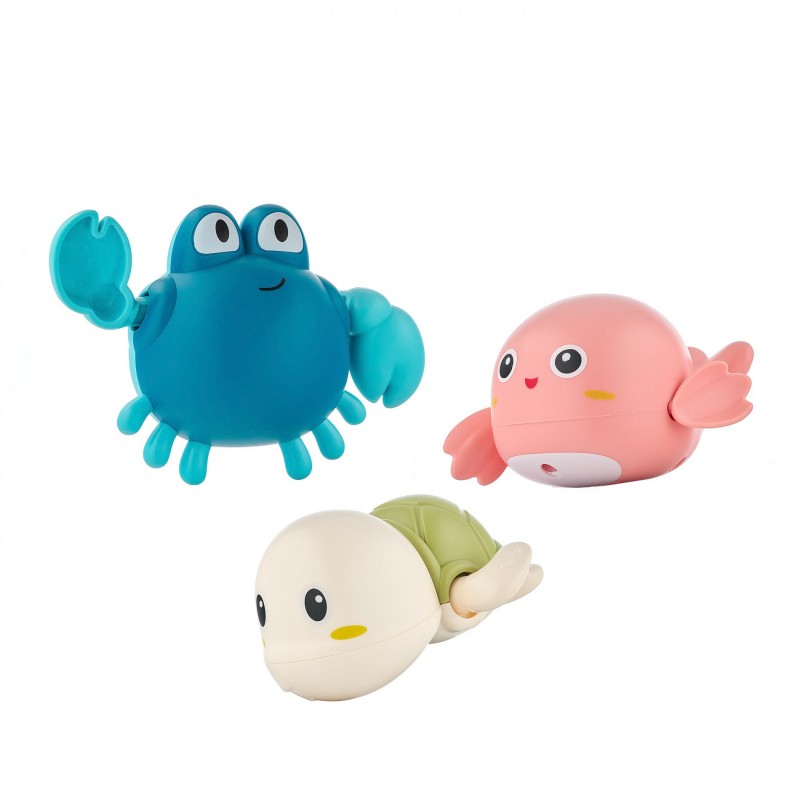 Набор игрушек для ванной заводные 3 шт RWIN-001 Набор игрушек для ванной заводные 3 шт RWIN-001