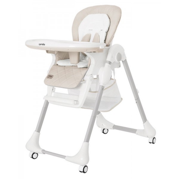 Стульчик для кормления Carrello Toffee цвет: Light Beige CRL-9502/3