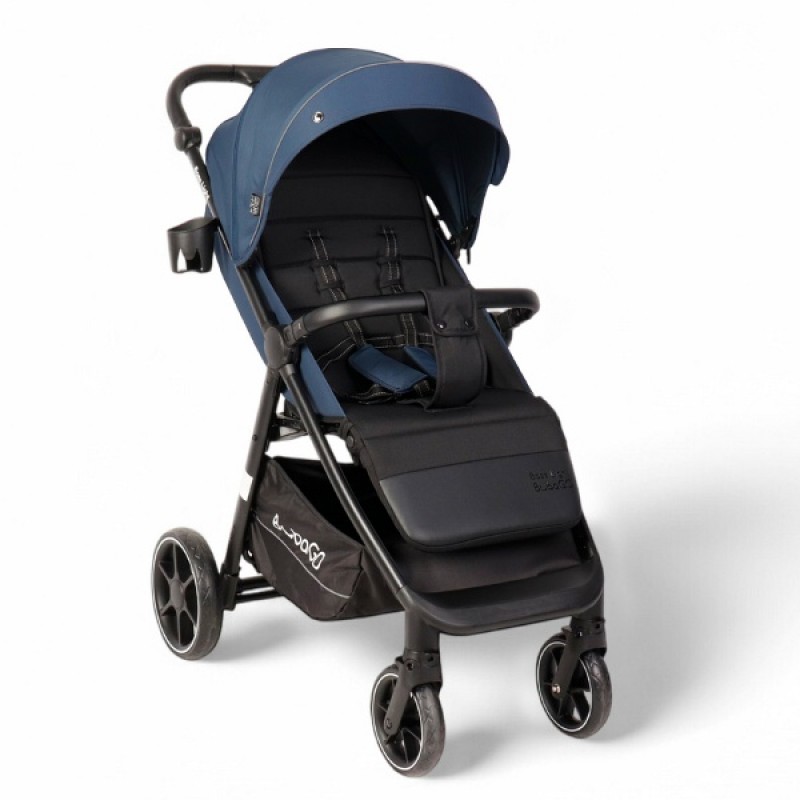 Коляска детская прогулочная BubaGo Model BASS Light 2025 цвет: Blue /Синий BG 137-1