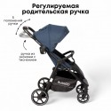 Коляска детская прогулочная BubaGo Model BASS Light 2025 цвет: Blue /Синий BG 137-1