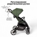 Коляска детская прогулочная BubaGo Model BASS Light 2025 цвет: Green / Зеленый BG 137-2