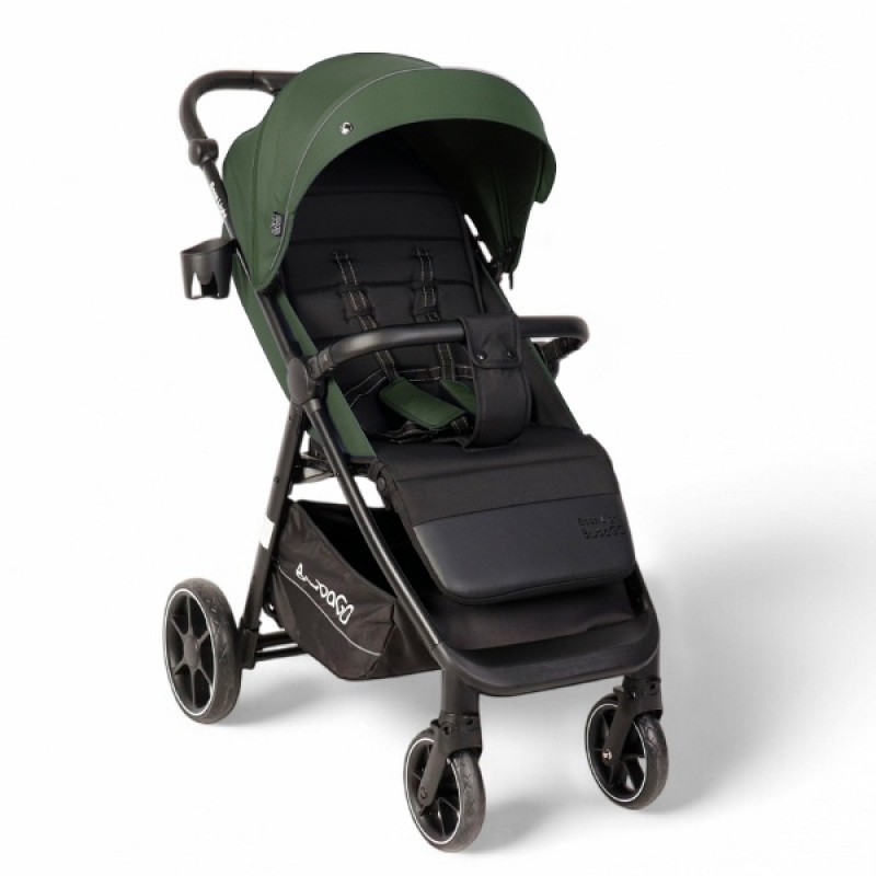 Коляска детская прогулочная BubaGo Model BASS Light 2025 цвет: Green / Зеленый BG 137-2