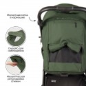 Коляска детская прогулочная BubaGo Model BASS Light 2025 цвет: Green / Зеленый BG 137-2