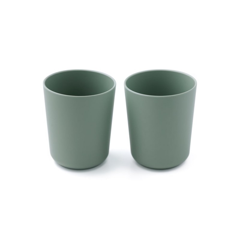 Набор стаканчиков 2 шт Edda цвет: шалфей PLAC-01003