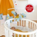 Музыкальный мобиль-каруселька с игрушками Маленький замок FEHN 065084 Музыкальный мобиль-каруселька с игрушками Маленький замок FEHN 065084