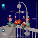 Музыкальный мобиль-каруселька с игрушками Спокойной ночи светится в темноте FEHN 053180