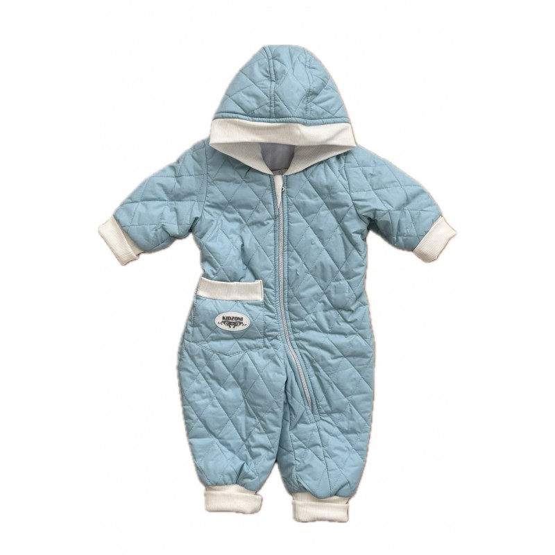 Комбинезон стеганный " Тоторо" 74 см цвет: голубой 220-093-203-08 Комбинезон стеганный " Тоторо" 74 см цвет: голубой 220-093-203-08
