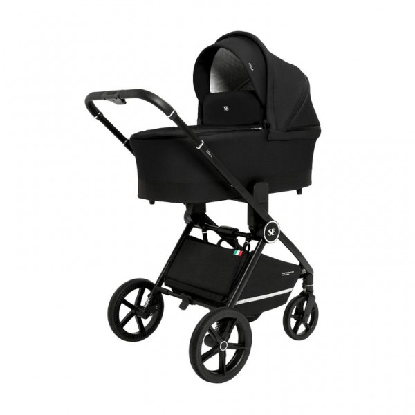Коляска детская 1 в 1 люлька Sweet Baby Stella Uno цвет: black