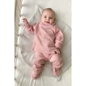 Флисовый костюм Cute 74-80 см цвет: пудра 1555-01